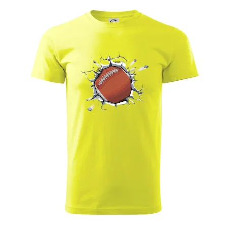 Americký futbal lopta v triku