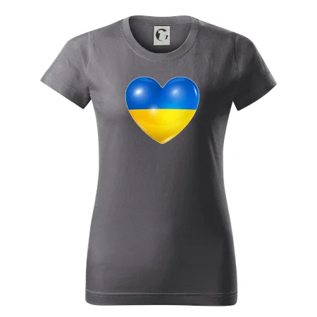 Ukrajina srdce vlajka