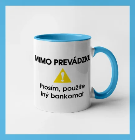 Mimo prevádzku prosím, použite iný bankomat