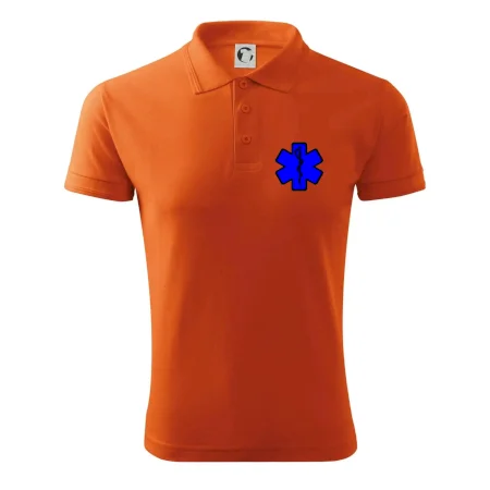 Rescue - Hviezda na prsníku + nápis na chrbte