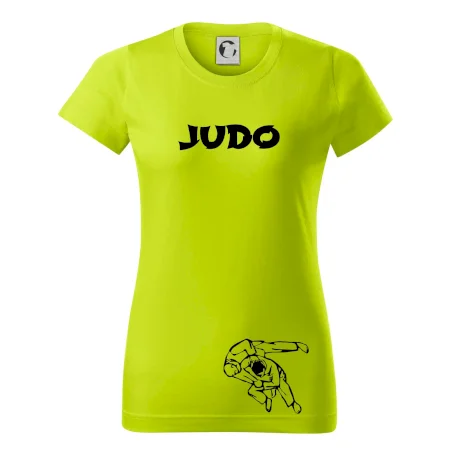 Judo nápis + postavy