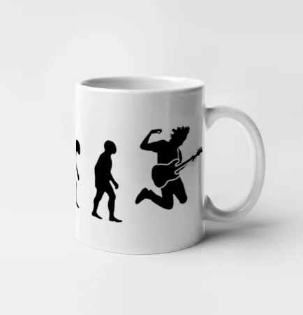 Evolúcia gitarista - výskok