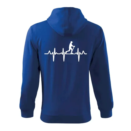 EKG nordic walking muž