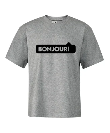 Nápis Bonjour