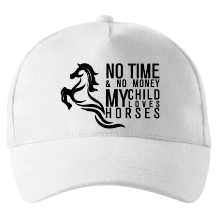 No time no money my child loves horses