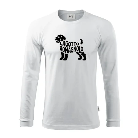 Lagotto romagnolo nápis v tele