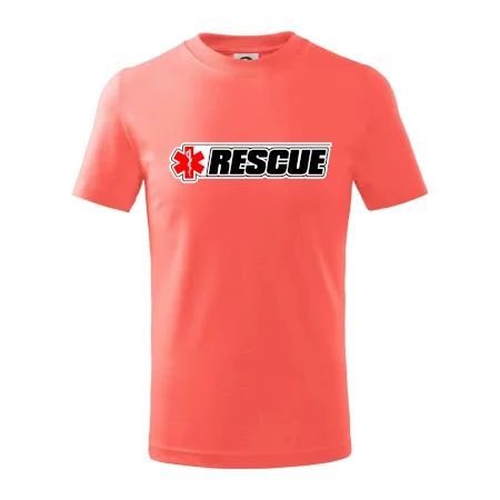Záchranár rescue kríž červený