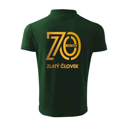 70 rokov zlatý človek