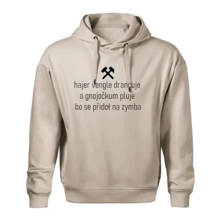 Hajer vengle drancuje a gnojočkum pluje bo se přidoł na zymba