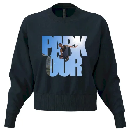Parkour nápis nebo