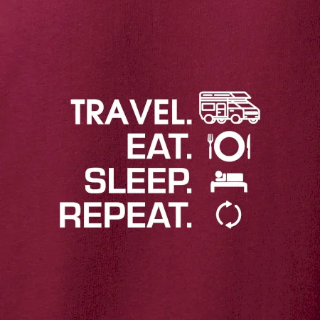 Eat sleep travel - alkovna