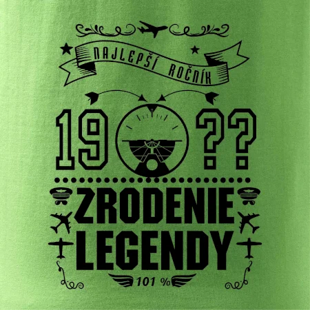 Zrodenie legendy pre pilota