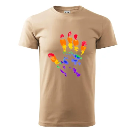 LGBT hand print