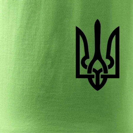 Ukrajina trojzubec prsník
