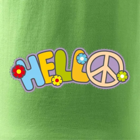 Hello hippie symbol