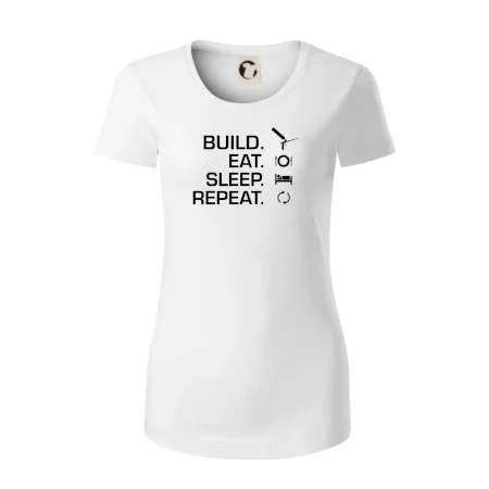 Build eat sleep repeat - montážna pena