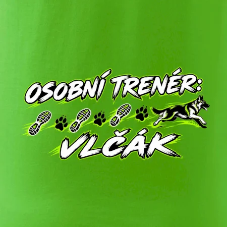 Osobní trenér vlčák - běžecký motiv