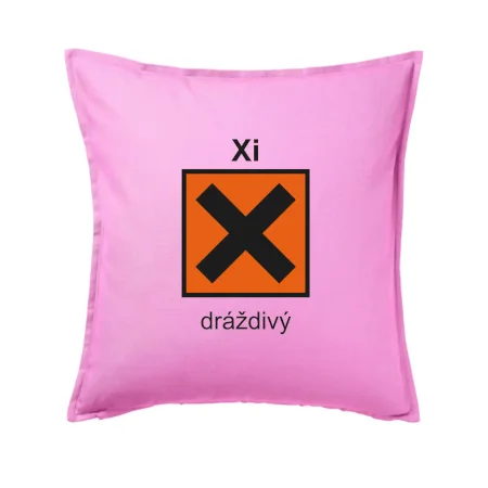 Xi Dráždivý - Výstražná tabuľka na tričku