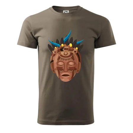 Mayová maska hnedá