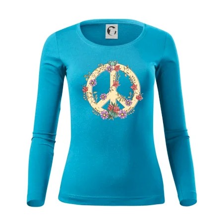Peace symbol pieskový