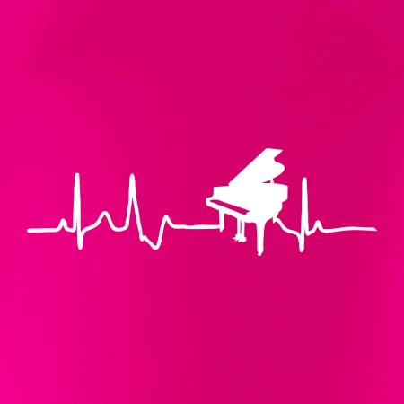 Piano ekg - krídlo