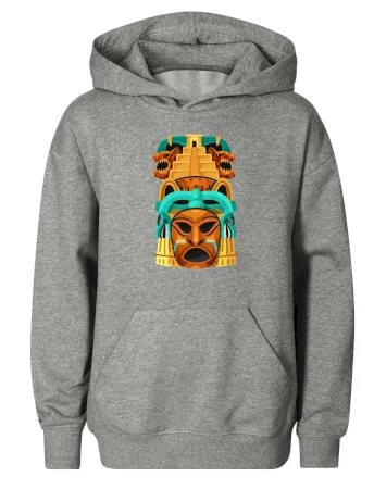 Mayová maska s pyramídou