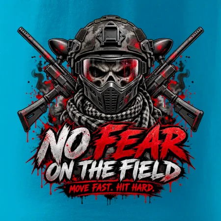 Lebka bojovníka – No Fear paintball
