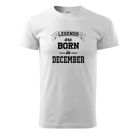 Legends are born in December