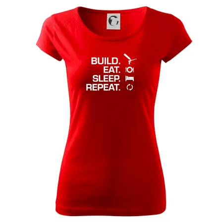 Build eat sleep repeat - montážna pena