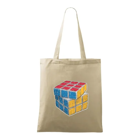 Rubikova kocka kreslená