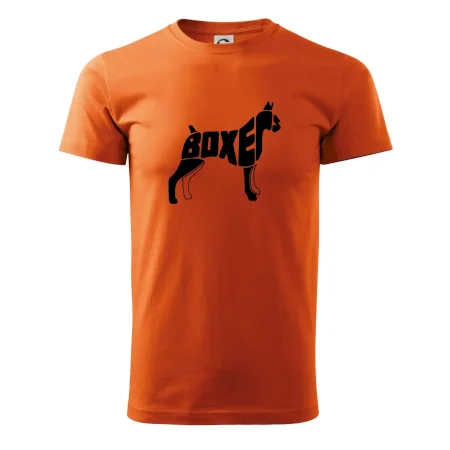Boxer nápis v tele