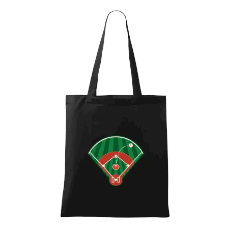 Baseballové hřiště z ptačí perspektivy