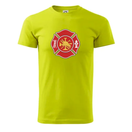 Fire department logo červené