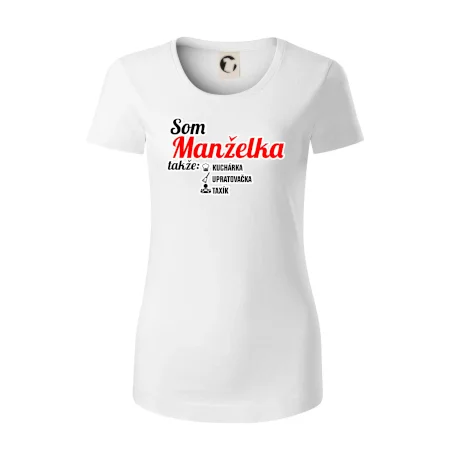 Som manželka takže...
