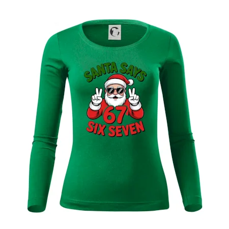 Santa says 67