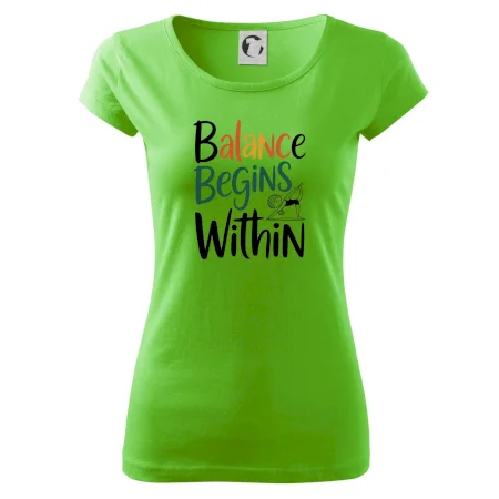 Balance begins within