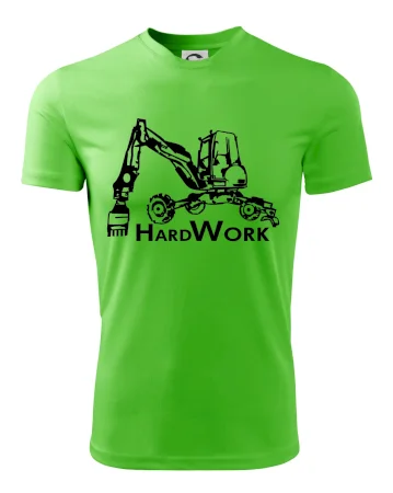Hard Work kráčajúce rýpadlo
