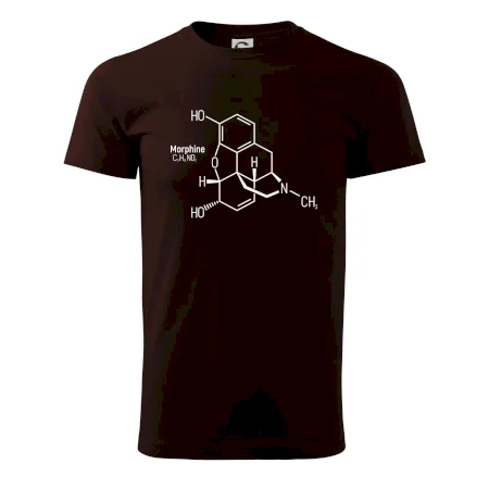 Molekulárna štruktúra Morfín