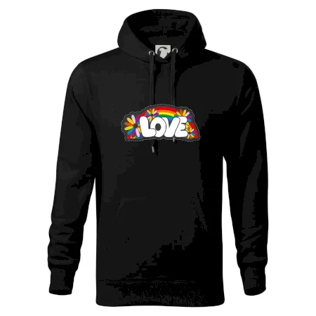 Love s dúhou v pozadí