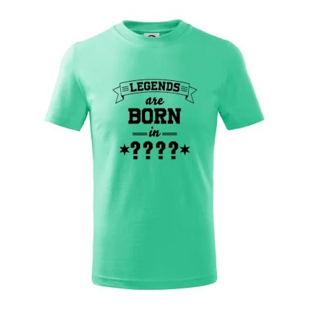Legends are born in (Tvoj mesiac narodenia)