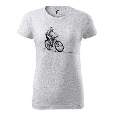MTB kreslený cyklista