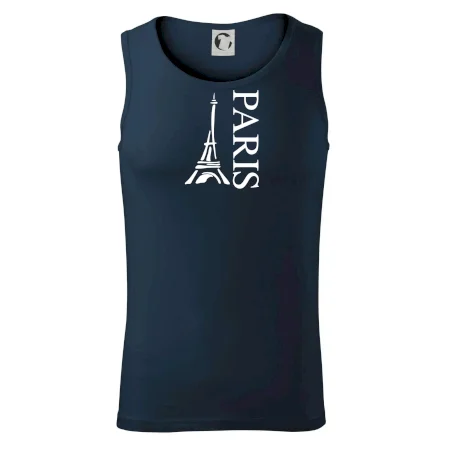 Paris nápis Eiffelovka na výšku