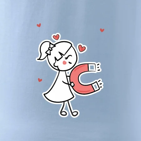 Párový motív - panáčik a magnet