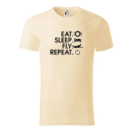 Eat sleep fly repeat
