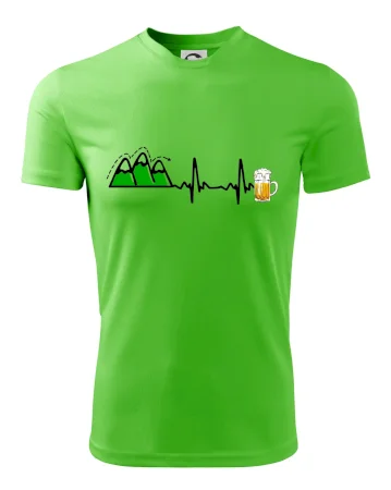 EKG z hôr na pivo