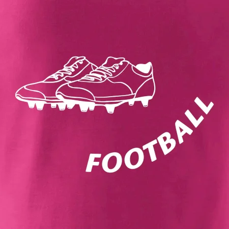 FOOTBALL nápis šikmo