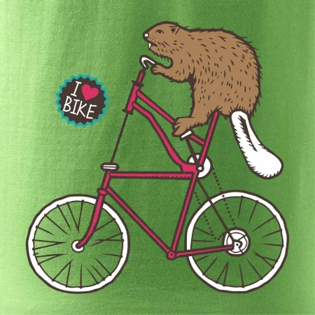Bobor na bicykli