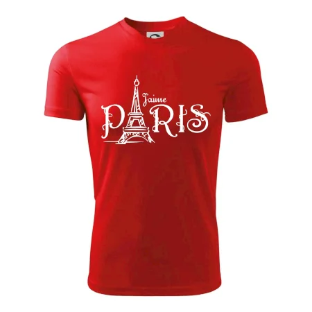 Paris nápis Eiffelovka rovný