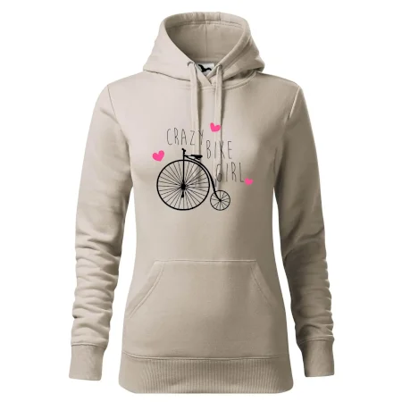 Crazy bike girl