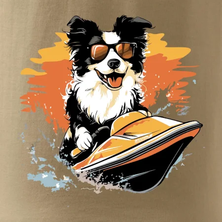 Border Kólia na vodnom skútri